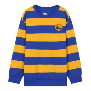 [NBA KIDS]주니어 GSW 보더스트라이프 기모 맨투맨 K234TS020P