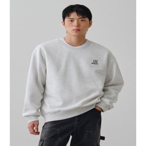 [벤셔먼][벤셔먼X바스키아] CROWN 백 프린팅 스웨트 셔츠 BPDTS481U