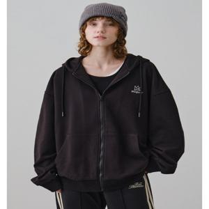 [벤셔먼][벤셔먼X바스키아] 남여공용 시그니처 레터링 자수 후드 집업 BPDTS483U