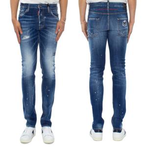 디스퀘어드2 빈티지 블루 워싱 쿨가이 진 S74LB0670