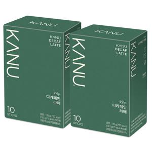 맥심 카누 디카페인라떼 10T X 2개