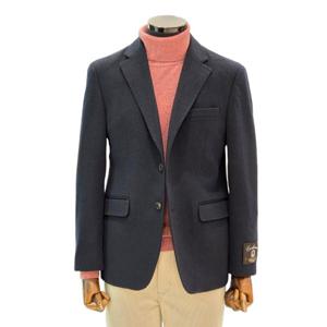 [바쏘]FW  네이비  고급 울 케시미어 90/10 싱글 브레스티드 블레이져 자켓KBGZDJS31K