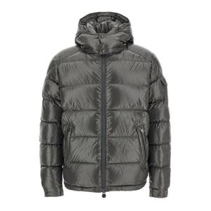 25 FW 몽클레어 Maya 마야 후드 숏 다운 패딩 그레이 K20911A5360068950