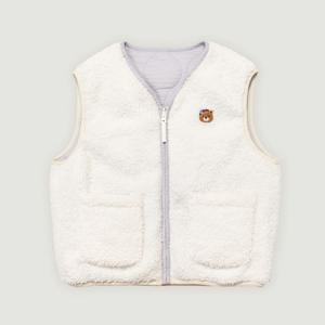 [행텐 틴즈]여아 리버시블 패딩 보아 베스트-HC1141444080269