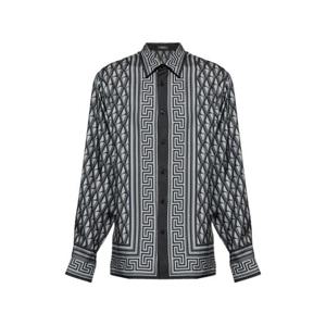 25 FW 베르사체 기하학 패턴 셔츠 10194381A16785 TP444514394