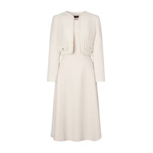 질스튜어트뉴욕   25FW 아이보리 글리터장식 울혼방 트위드원피스 JSDR5D400IV