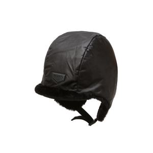 헤지스 골프 여성 25FW 블랙 여성 패딩 로고장식 바라클라바 HWMU5F703BK