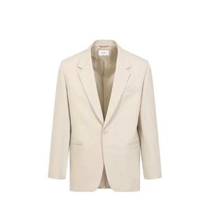 생로랑 수트 자켓 823003Y2L820 Bianco White
