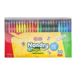 동아싸인펜 동아 토루 논드라이 향기싸인펜 50색