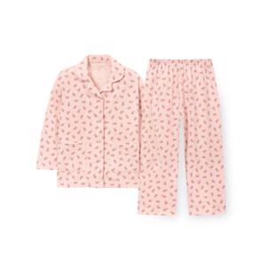 [오르시떼]여아동 G030 블러쉬버니 긴소매 파자마 세트 OR25WGGEG030