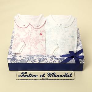 [쇼콜라](쌍둥이출산백일돌선물세트)트왈드상하복(핑크+그린)PTNORXS292P-130