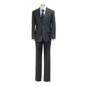 [바쏘]차콜 울 캐시미어 세미 밀드 정장 세트 LYXDJF93