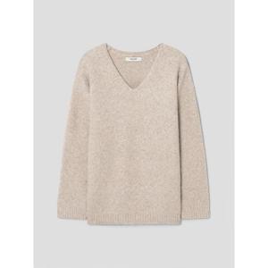 (355Y51LY7A) [에잇세컨즈] 윈터 루즈핏 브이넥 풀오버  베이지