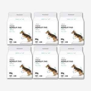 강아지 논슬립 배변패드(초대형) 20매X6EA 프리미엄 배변패드 강아지배변패드 강아지논슬립패드 애견배변패드 반려견배변패드 강아지화장실 강아지패드