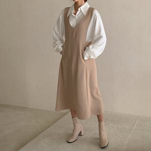 나야홍 / 아이우먼 피날레V뷔스티에원피스 LTQ160M510 빅사이즈