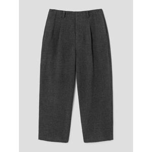 (215Y21BY44) [에잇세컨즈] 어드저스트 원 턱 와이드 슬랙스  애쉬