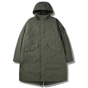 지프 후드 롱야상 점퍼 JP4JPU132KH