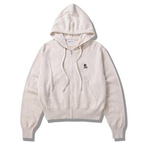 지프 여성 니트 후드집업 가디건 JP4TZF301MB