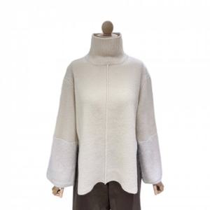 러브앤쇼  앙고라배색터들니트 (LCFJPKT03)