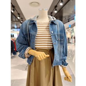 ab.fz 탈부착 후드 루즈핏 데님 자켓 (ABXZ4HJ32J) US