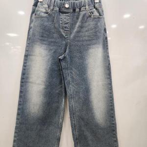 애플핑크 HC07 와일드워싱 와이드 기모 데님팬츠 JBP9U743GSL