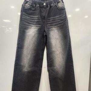 애플핑크 HC07 캣브러쉬 와이드 기모 데님팬츠 JBP9U742GSG