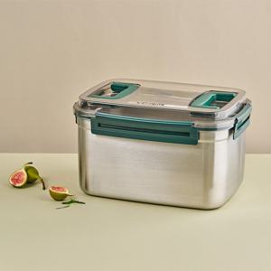 알레보 브리앙 스텐304 대용량 김치통 밀폐용기 10L