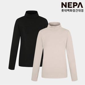 네파 [택가 79,000원] 여성 가을 등산 캠핑 레이어링 목폴라 랩 하이넥 긴팔 티셔츠 반목티 7J65321