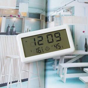 온도계 스마트 미니 온습도 시계 1P 시간 온도 습도 온습도계