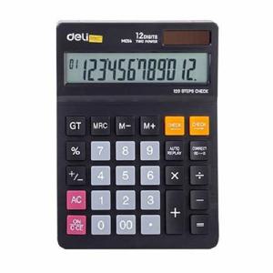 DELI 계산기 EM01420BK(블랙/12자리) 자재