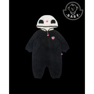 벨리타앤보이즈 베이비 베어보아퍼 후드긴팔점프수트 BB5WBS25BK