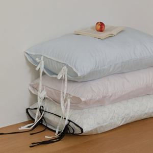 소프타 알러지케어 실크코튼필 리본 베개커버 3종