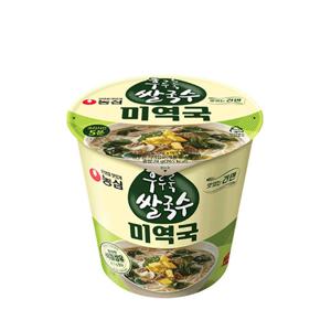 컵라면 소컵 농심 후루룩 쌀국수 미역국 73g 12개