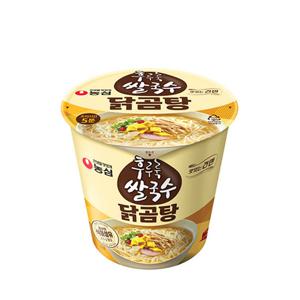 컵라면 소컵 농심 후루룩 쌀국수 닭곰탕 73g 12개