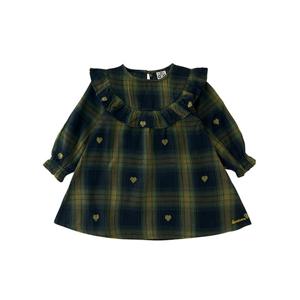 [봉통]BT-베이비DR하트체크드레스 75A7T-M00-13