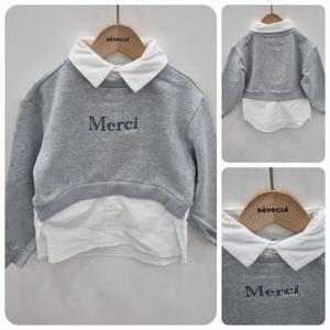 [레베끌레]레노마키즈 여아셔츠 레이어드롱티 R2342T143_37_IC