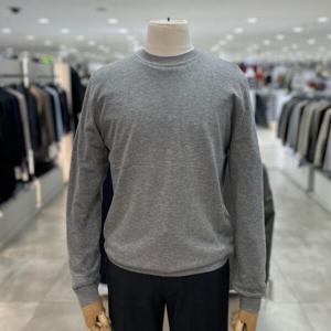 [지오지아]워셔블 메리노울 풀오버 니트_ABE4ER1102_GR_DG