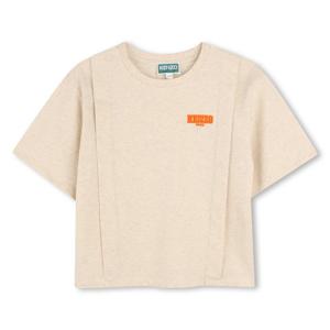 [겐조키즈][WONDER SPACE]카툰타이거 베이지 여아 반팔티셔츠(14A) Z256AGT422