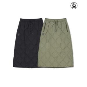 M 라이프워크바지 CQK LW244SK871 여성) 다이아 퀼팅 롱 패딩 스커트