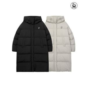 M 라이프워크패딩 CQK LW244DJ782 여성) 버클 사이드 후드 롱 패딩 점퍼