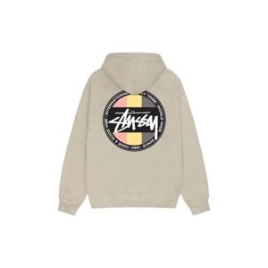 스투시 클래식 닷 후드 집업 카키 1974929Khaki