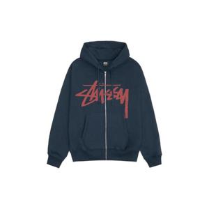 스투시 스탁 후드 집업 네이비 1975033Navy