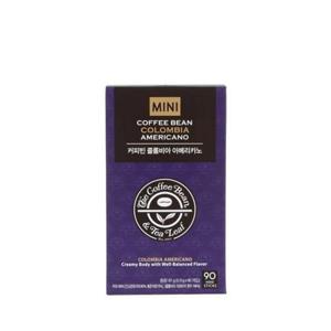 소모품 커피빈 콜롬비아 아메리카노 미니(0.9gx90T)