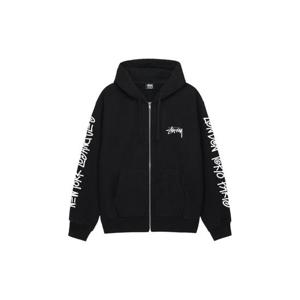 스투시 빅 시티 후드 집업 블랙 1975014BLACK