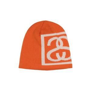 스투시 SS 링크 스컬캡 비니 오렌지 1321117Orange