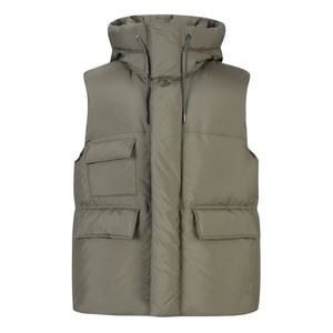 [지이크]후드 밀리터리 프리미엄 구스다운 패딩조끼PHD6520