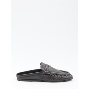 생로랑 뮬 슬리퍼 852392 BROWN