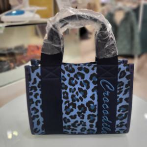 [크로커다일레이디]호피 토트백 CLEWB1102-,터키블루 (TL)