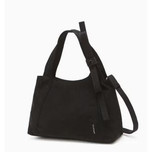 [질스튜어트핸드백]블랙 나일론 리본 포인트 토트백 S JABA6E257 BK