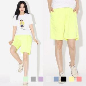 이거다이거Z192 퓨즈부반바지 반바지 여자반바지